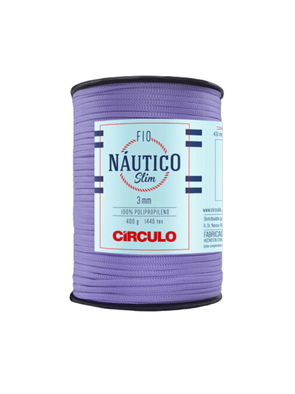 FIO NAUTICO 5MM - COR 6581 LILAS